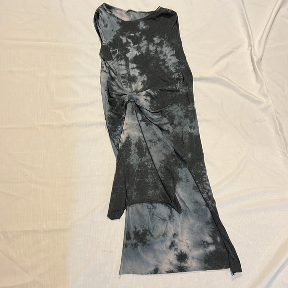 Allsaints Blue Asymmetrical Dress - Picture 3 of 5